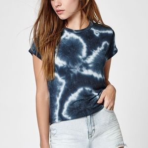 LA Hearts Blue Tie Dye Tee